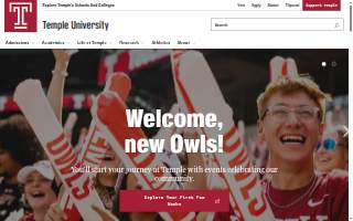 Klein Family Center website