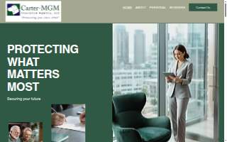 Carter-MGM Insurance Agency, LLC website