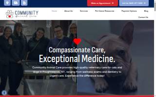 Community Animal Care website