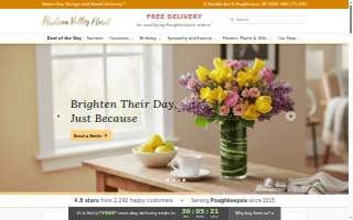 Hudson Valley Floral website