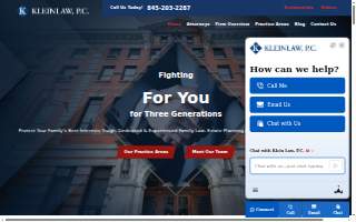 Kleinlaw, P.C. website