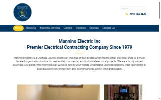 Mannino Electric Inc website