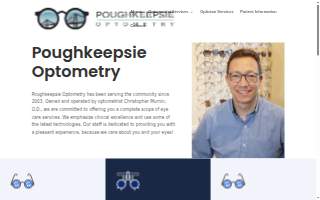 Poughkeepsie Optometry website