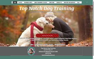 Top Notch Dog Training website