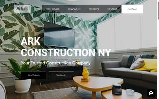 Ark Construction NY website