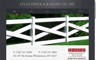 Atlas Fence & Railing Co. website