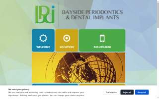 Bayside Periodontics & Dental Implants website