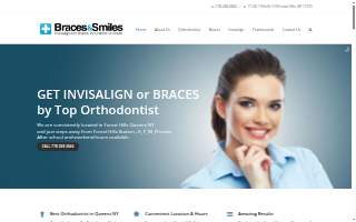 Braces and Smiles Invisalign Orthodontist of Queens NY website