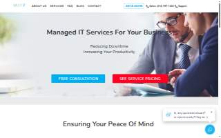 ETech 7 - Queens Managed IT Services Company website