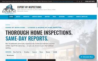 Expert NY Inspections website
