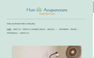 Hun Acupuncture & Healing website