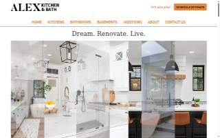 Luxe Kitchen and Bath website
