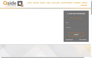Qside Federal Credit Union website