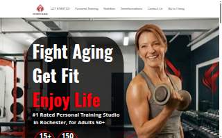 Affronti Fitness website