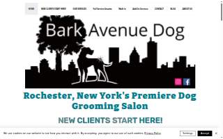 Bark Avenue Dog website