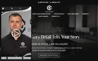 Craftsmen Construction & Design website