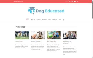 Dog Educated website