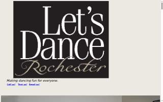 Let's Dance Rochester website