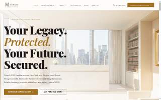 The Morgan Legal Group, P.C. website