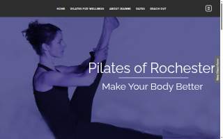 Pilates of Rochester website