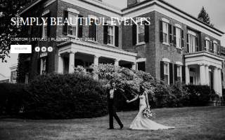 Simply Beautiful Events of Rochester website