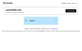 Summit K9 website
