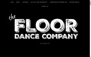 The Floor Dance Company website