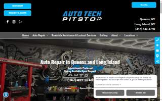 Auto Tech Pitstop Long Island website