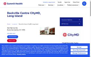 CityMD Rockville Centre Urgent Care - Long Island website