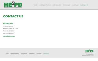 HE2PD, Inc website