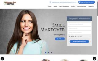 Hollywood Smile Dental website