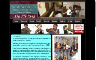 New World Music Center of Baldwin website