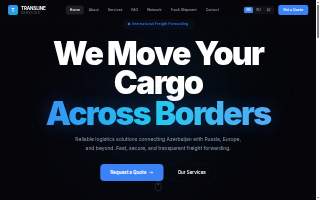 Transline Expedited Services website