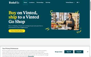 Vinted Go Parcel Shop of Rockville Centre website
