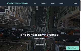 Wonderful Driving School, Inc. website