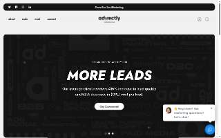 ADirectly Marketing Group website