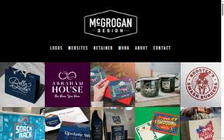 McGrogan Design of Rome website