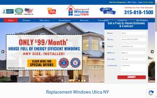 Window Town of Utica website
