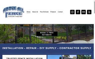 Above All Fence of Ronkonkoma website