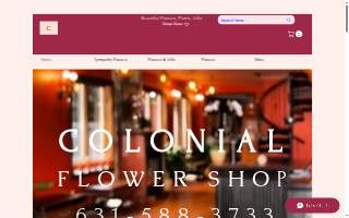 Colonial Flower Shop NY of Ronkonkoma website