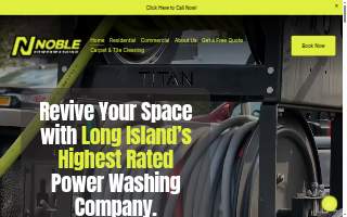 Noble Power Washing of Ronkonkoma website