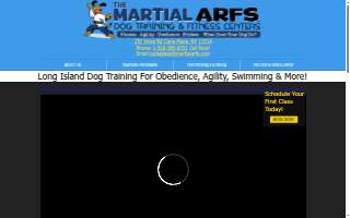 The Martial ARFS Dog Training & Fitness Center of Roosevelt website