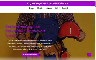 XUJ Handyman Roosevelt Island website