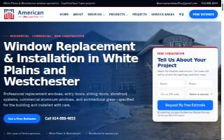 American Windows Plus Windows Replacement of Rye website