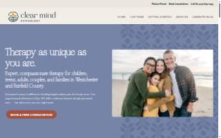 Clear Mind Psychology website