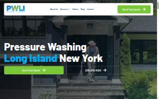 Pressure Wash Long Island of Westbury website