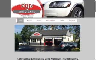 Rye Auto Care website