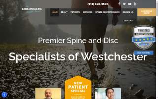 Rye Chiropractic Center website