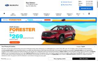 Rye Subaru website