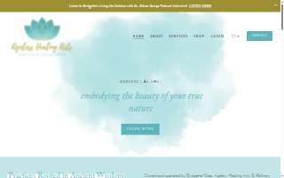 Ageless Healing Arts and Wellness Education Center - Saratoga Springs website